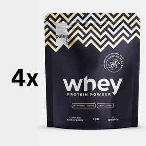 WHEY PROTEIINIJAUHE Vanilja 1kg VÄHÄLAKTOOSINEN