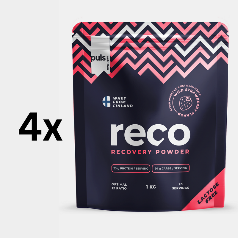 RECO Wild strawberry 4x1kg LACTOSE FREE