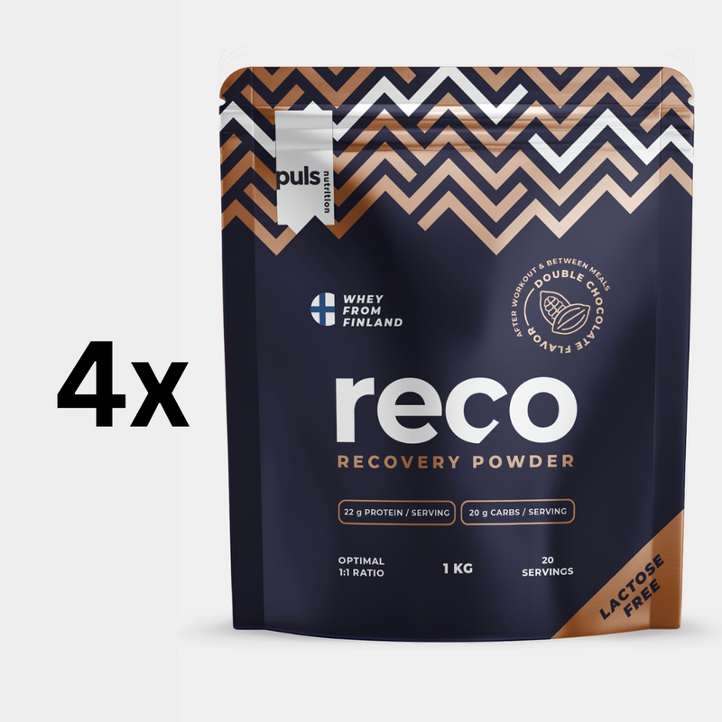 RECO Double chocolate 4x1kg LACTOSE FREE
