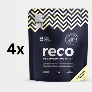 RECO Vanilla 4x1kg LACTOSE FREE