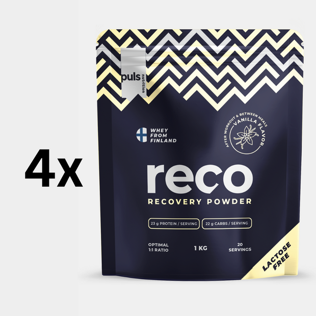 Lactose free RECO Vanilla 4x1 kg