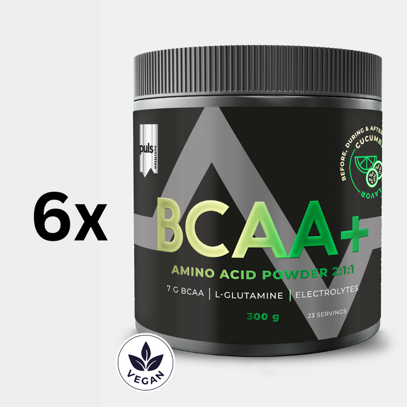 BCAA+ Cucumber & lime 6x300g