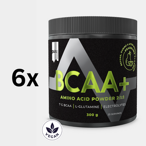 BCAA+ Päärynä & lime 6x300g