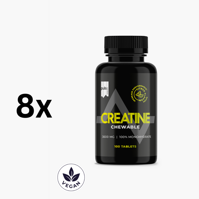 PURESKELTAVA KREATIINI Sitrus 8x100 tablettia