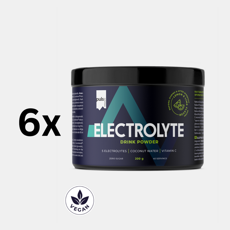 ELECTROLYTE Lemon-lime 6x200 g
