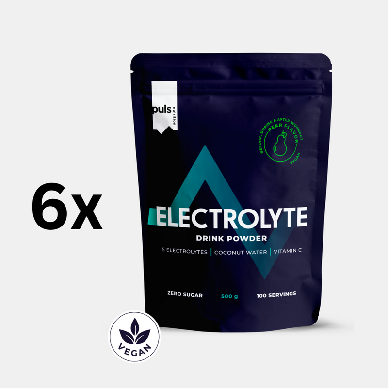 ELEKTROLYYTTIJAUHE Päärynä  6x500 g