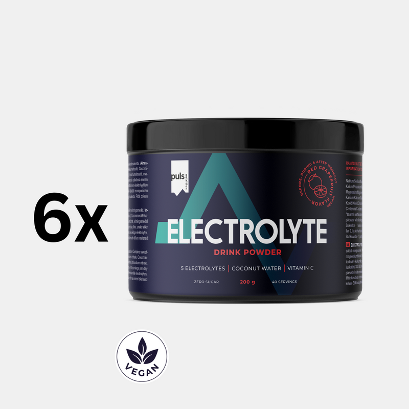 ELECTROLYTE Red grapefruit 6x200 g