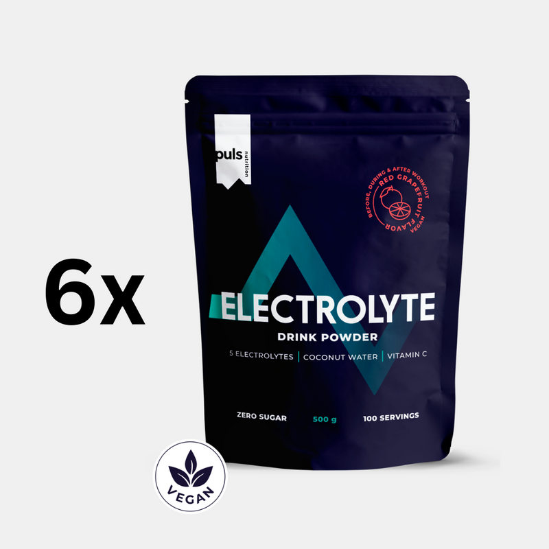 ELEKTROLYYTTIJAUHE Punainen greippi 6x500 g