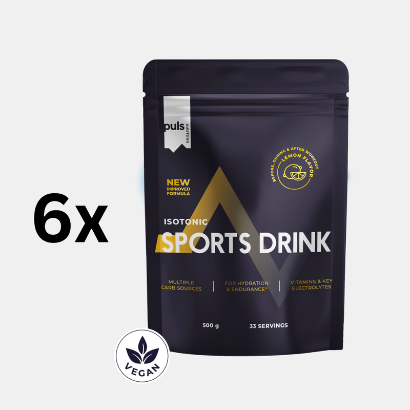 ISOTONIC URHEILUJUOMA Lemon 6x500g