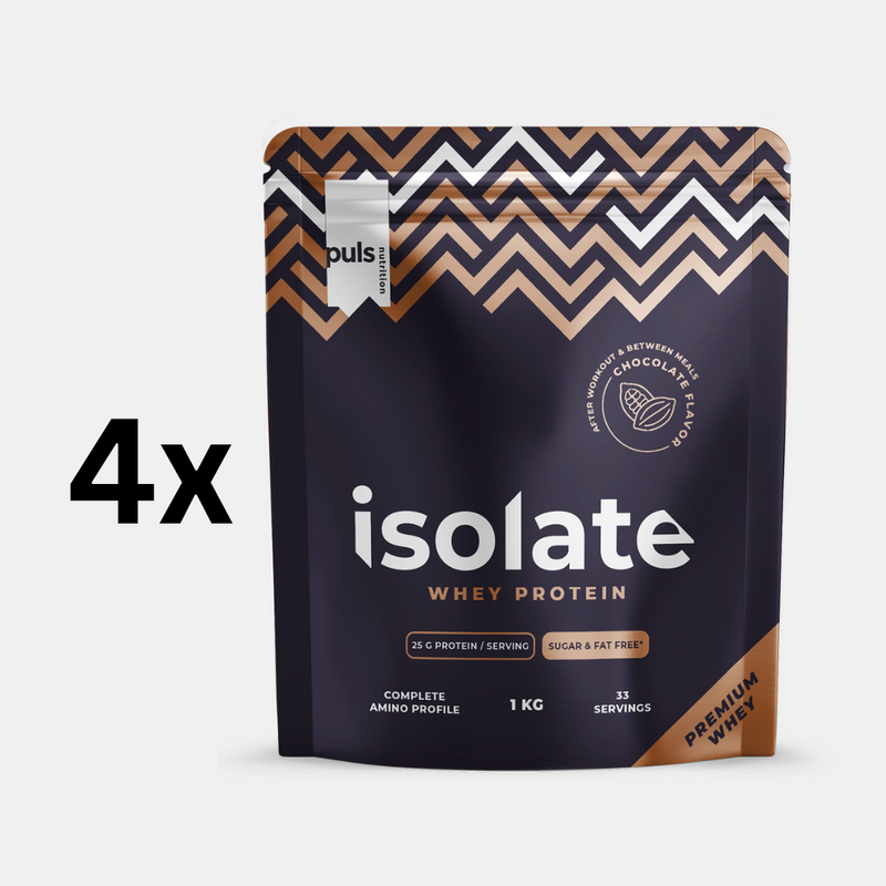 WHEY ISOLATE Chocolate 4x1 kg