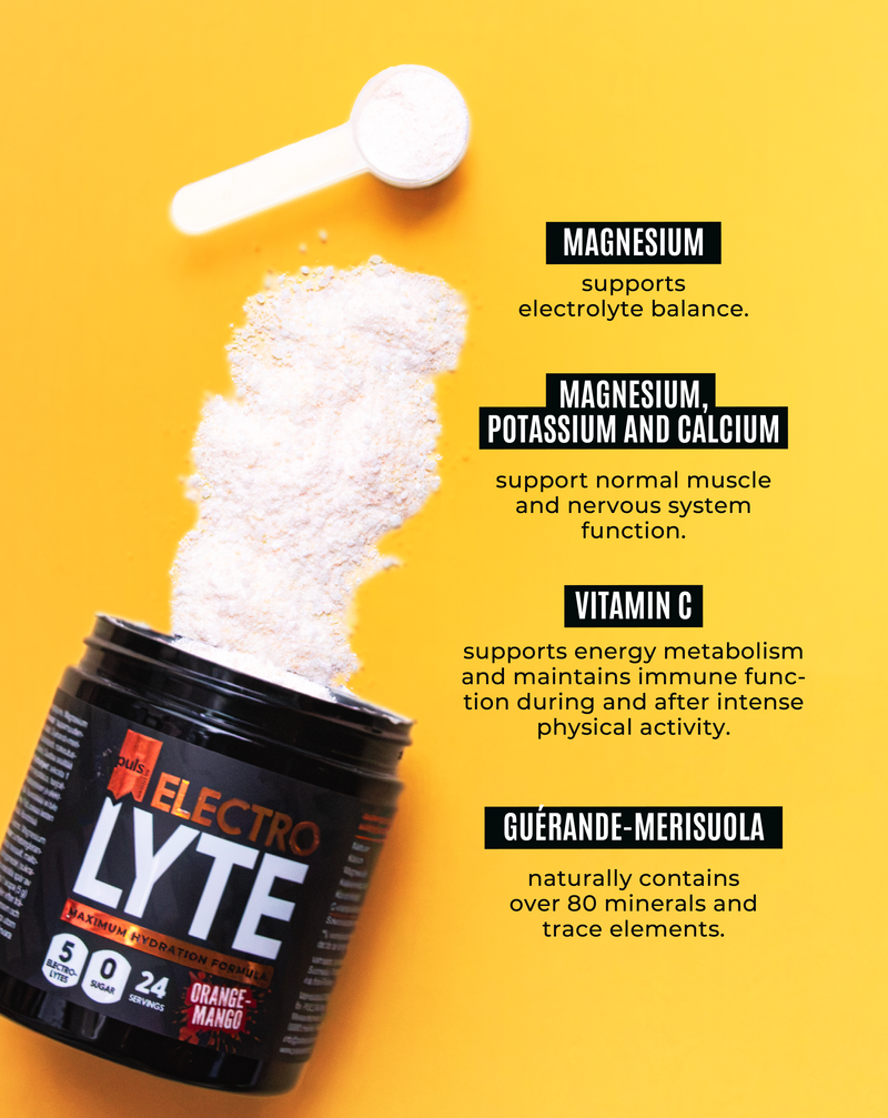 Electrolyte powder Orange-mango 120 g