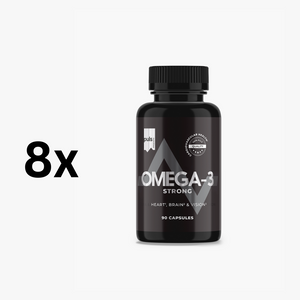 OMEGA-3 Strong kalaöljy 8x90 kapselia