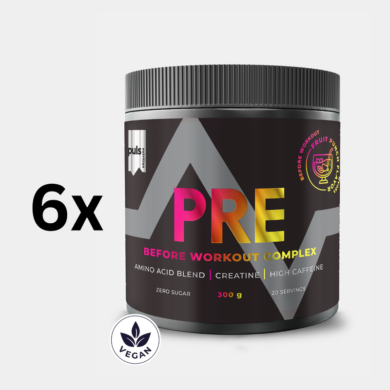 PRE-WORKOUT COMPLEX Hedelmäpunssi 6x300g