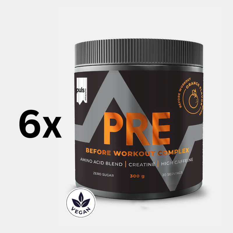 PRE-WORKOUT COMPLEX Appelsiini 6x300g
