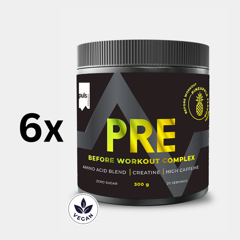 PRE-WORKOUT COMPLEX Ananas 6x300g