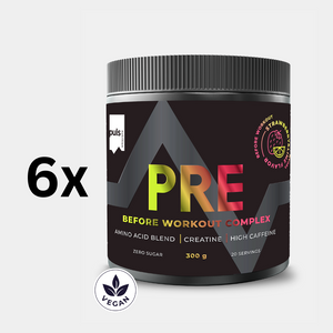 PRE-WORKOUT COMPLEX Strawberry-Lime 6x300g