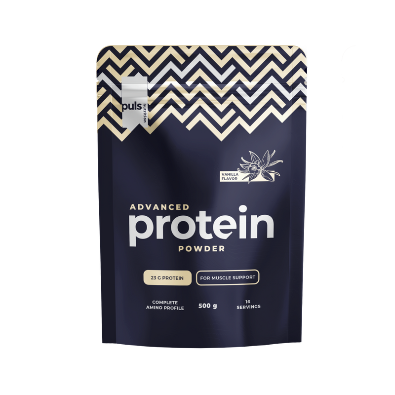 PULS Nutrition Advanced proteiini jauhe Vanilja 500 g