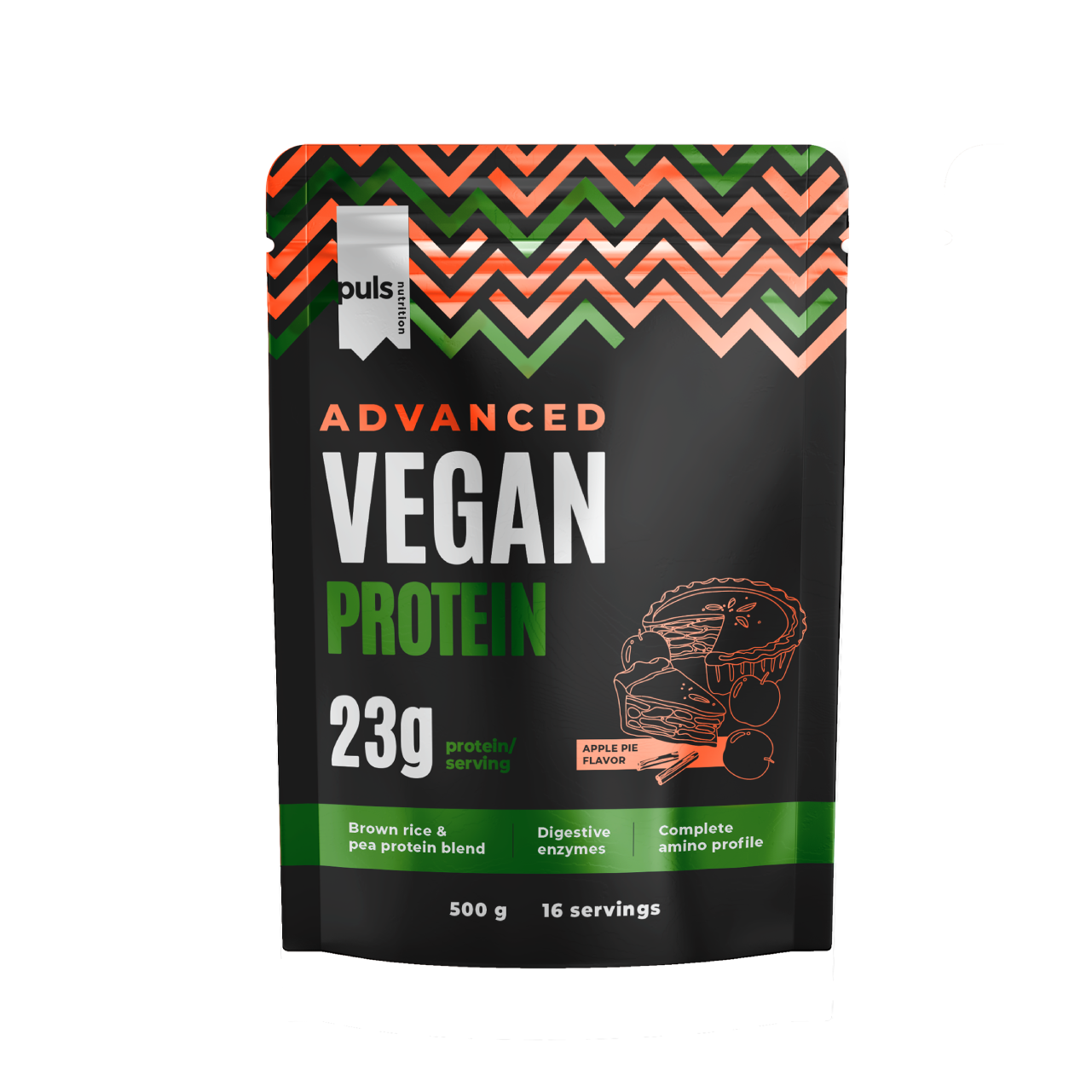 PULS-Nutrition-Advanced-vegan-proteiini-jauhe-Apple-pie-500g.png
