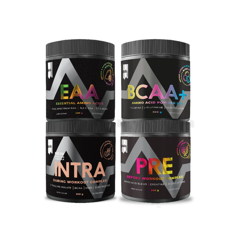 Mix&Match: 4 x Aminohappo jauhe 300g