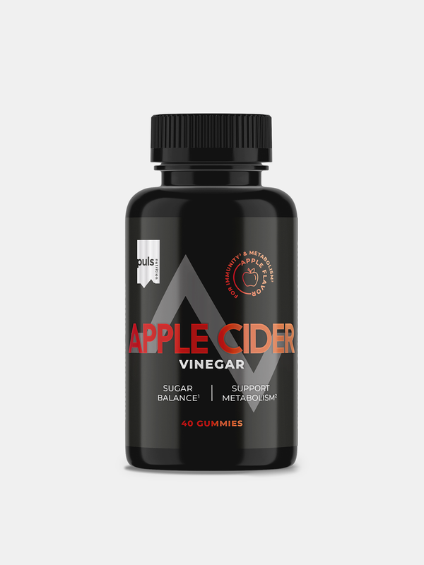 PULS Nutrition Apple cider vinegar omenasiiderietikka 40 gummies apple