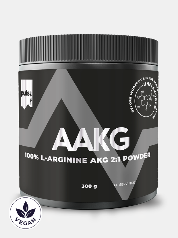 PULS Nutrition Arginiini AKG aminohappojauhe maustamaton 300g