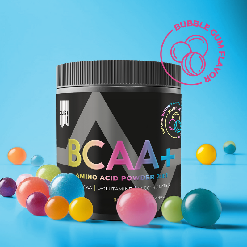 PULS Nutrition BCAA+ Bubble gum purkka 300 ml