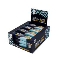 PULS Nutrition BITE+ proteiinipatukka Almond caramel 50g 12 kpl box