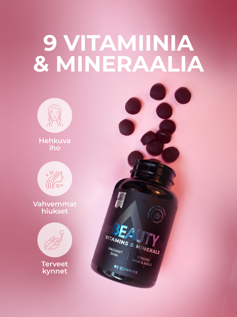 Beauty vitamins & minerals 60 gummies