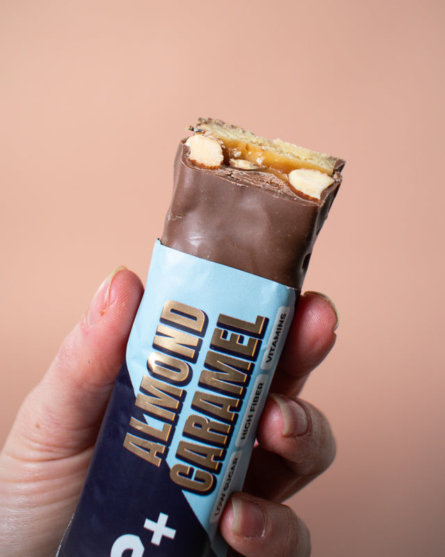 PULS Nutrition BITE+ proteiinipatukka Almond caramel 50g