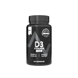 D3 vitamiini 120 kapselia