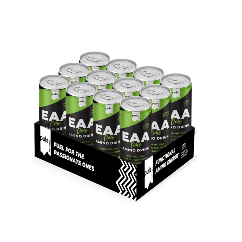 EAA Energiajuoma Lime 330 ml 12 kpl
