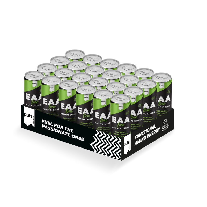 EAA Energiajuoma Lime 330 ml 24 kpl