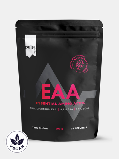 PULS Nutrition EAA aminohappojauhe vadelma 500g