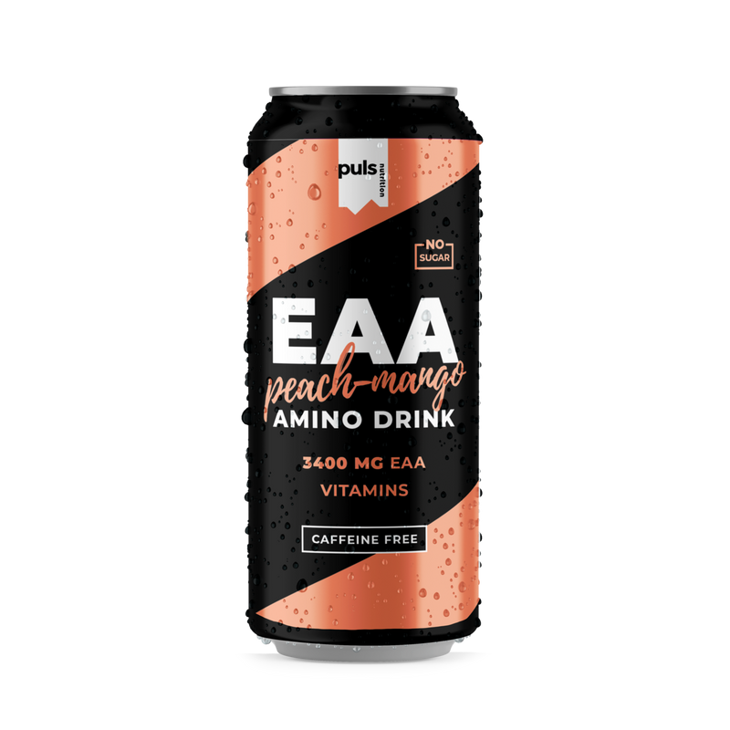 EAA Aminohappojuoma Persikka-mango kofeiiniton 330 ml