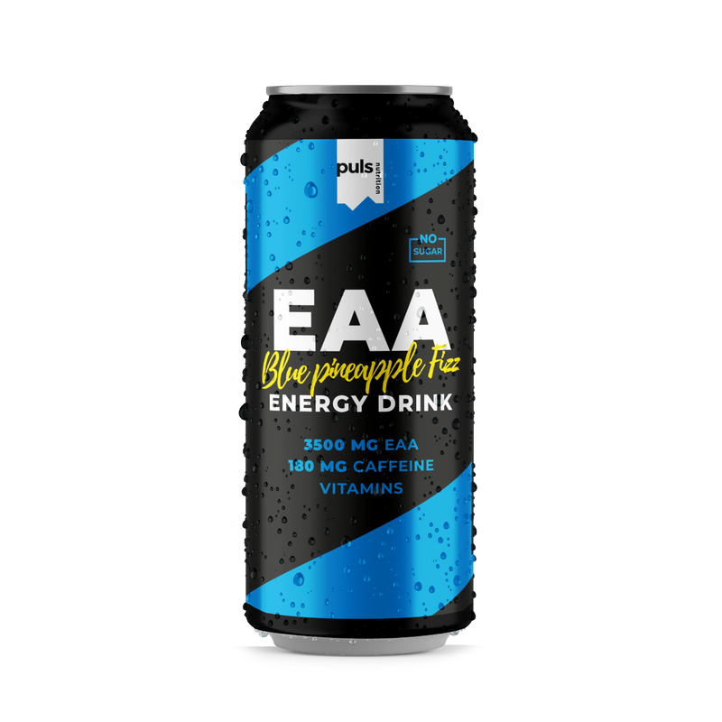 EAA Energiajuoma Blue pineapple fizz 330 ml