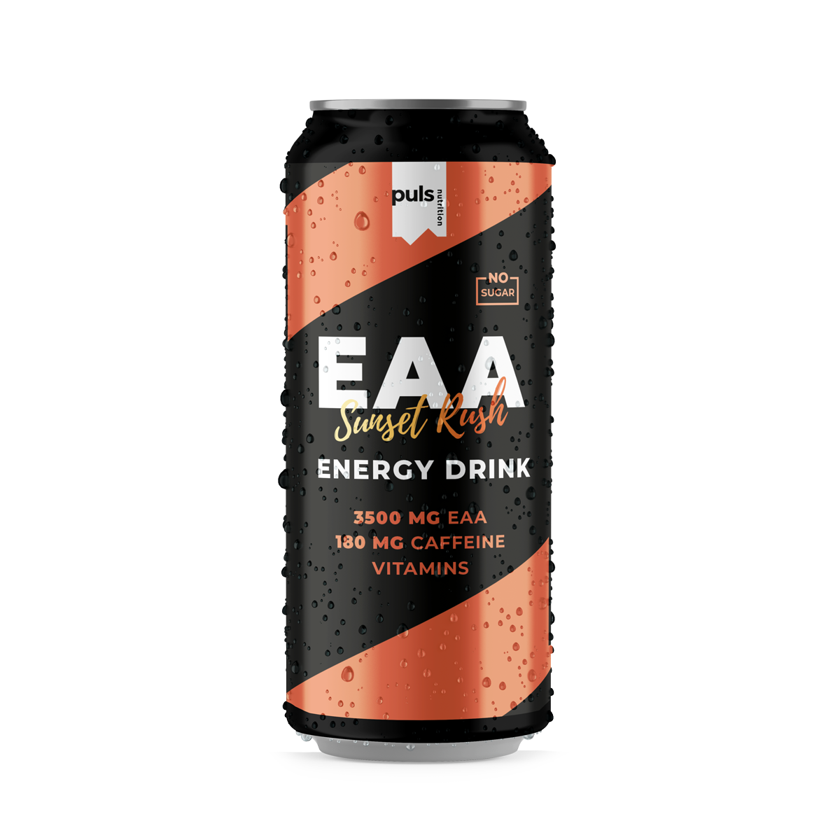 PULS Nutrition EAA energiajuoma Sunset rush 330 ml