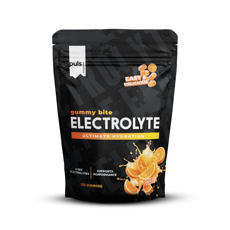 PULS Nutrition Electrolyytti gummy bite Appelsiini 120 gummies
