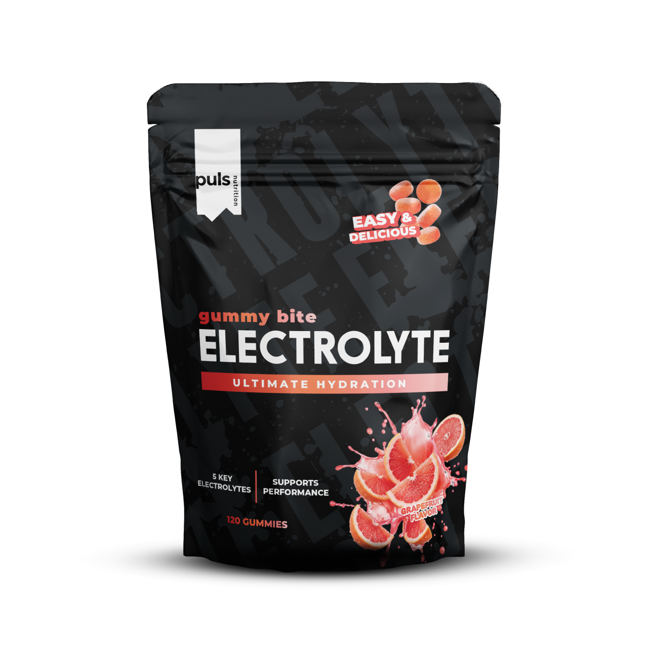 PULS Nutrition Elektrolyytti bite Greippi 120 gummies