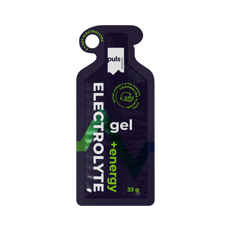 ELECTROLYTE+ENERGY GEL Lemon-Lime 33 g
