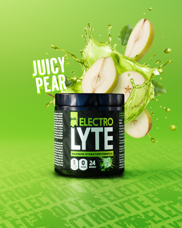 PULS Nutrition Elektrolyyttijauhe Juicy pear 120 g
