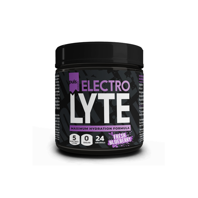 PULS Nutrition Elektrolyyttijauhe Fresh blueberry 120g
