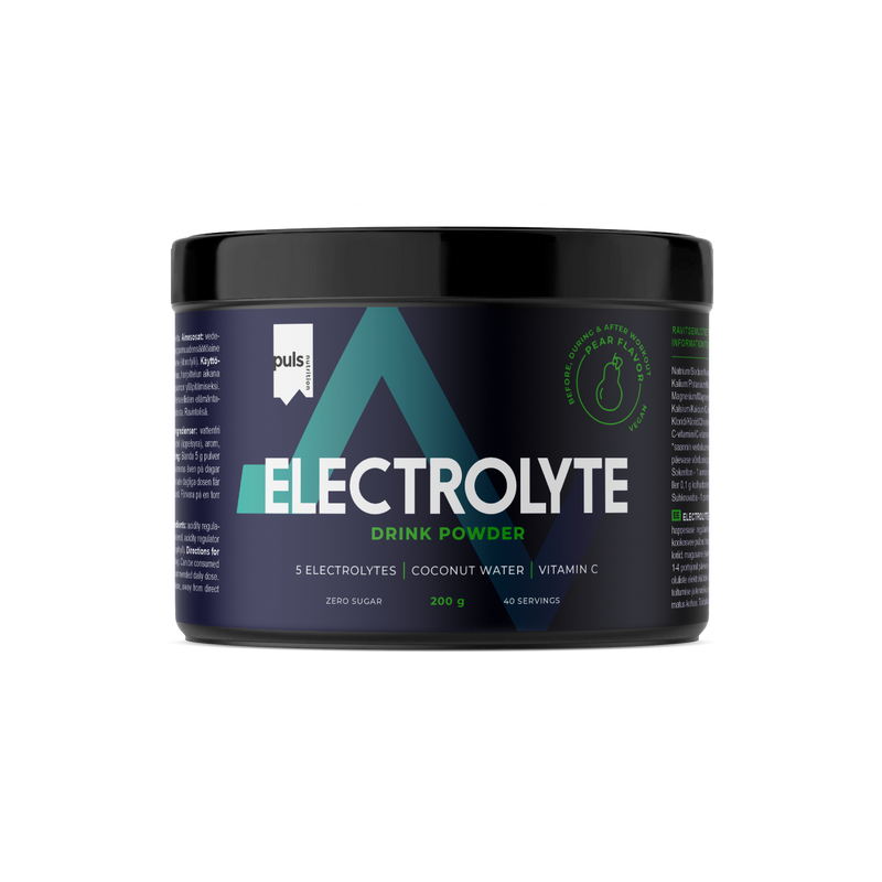 ELEKTROLYYTTIJAUHE Päärynä 200 g