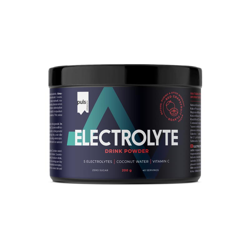 ELEKTROLYYTTIJAUHE Punainen greippi 200 g