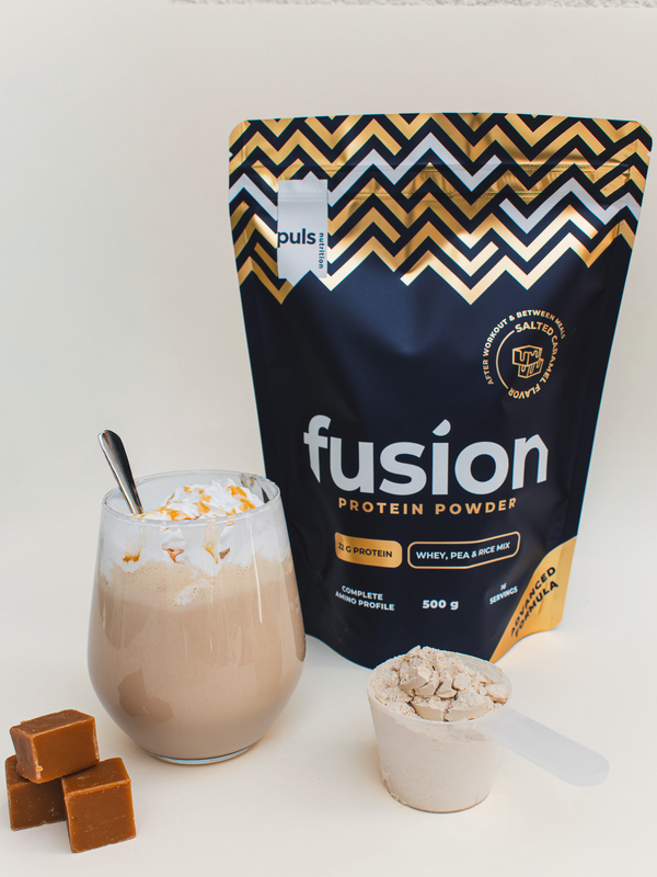 PULS Fusion proteiinijauhe Salted caramel 500 g