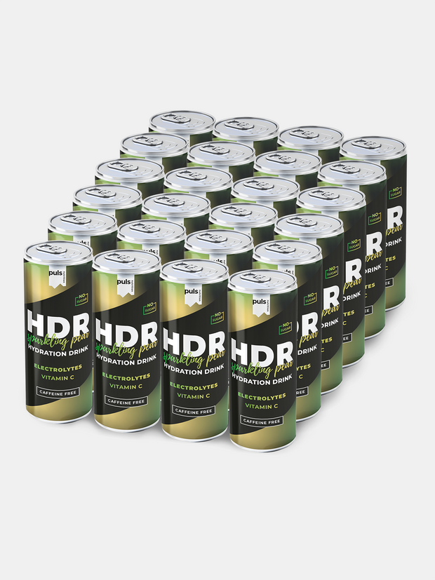 HDR Electrolyte drink Sparkling Pear 330 ml 24 pcs