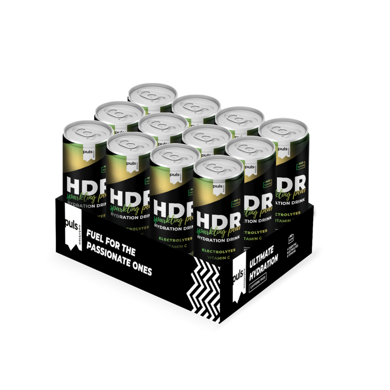 HDR Electrolyte drink Sparkling Pear 330 ml 12 pcs