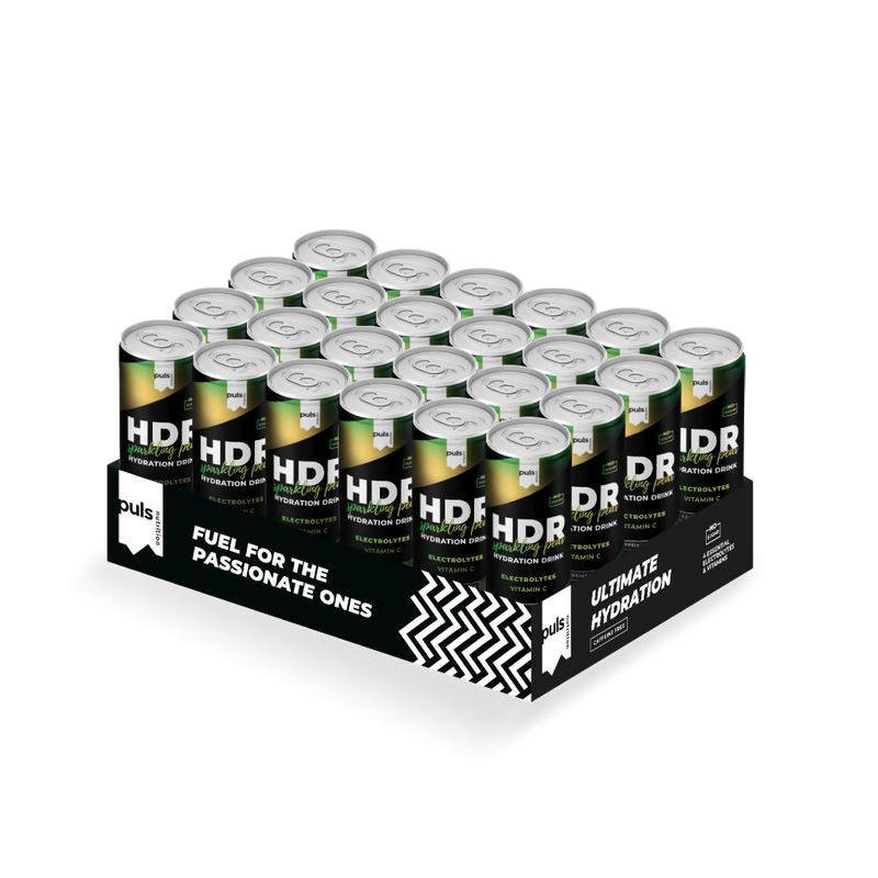 HDR Electrolyte drink Sparkling Pear 330 ml 24 pcs