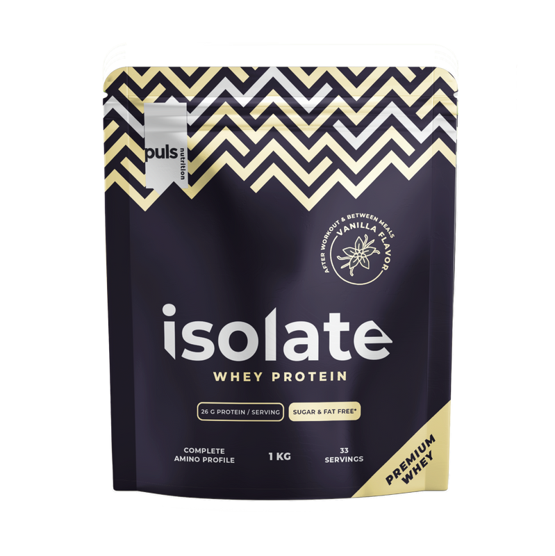 WHEY ISOLATE proteiinijauhe Vanilja 1 kg