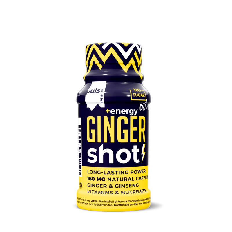  Pre-workout ja energiashotti mix box 60 ml x 6 kpl