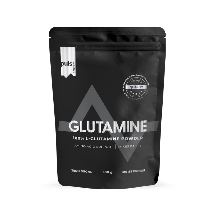 PULS Nutrition L-glutamiini aminohappojauhe maustamaton 500g